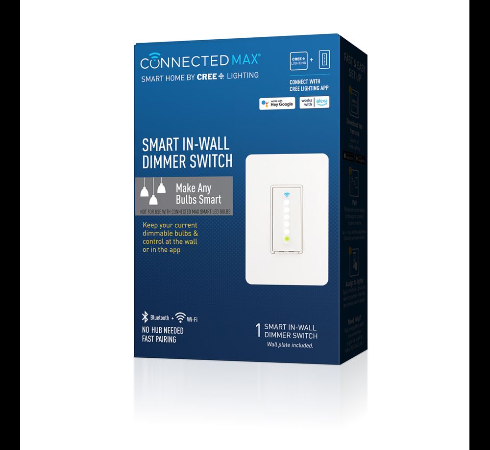 3_Smart In-Wall Dimmer Switch (CMACC-SWD-12-WH)